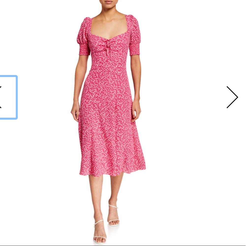 Likely Pink Floral Dress